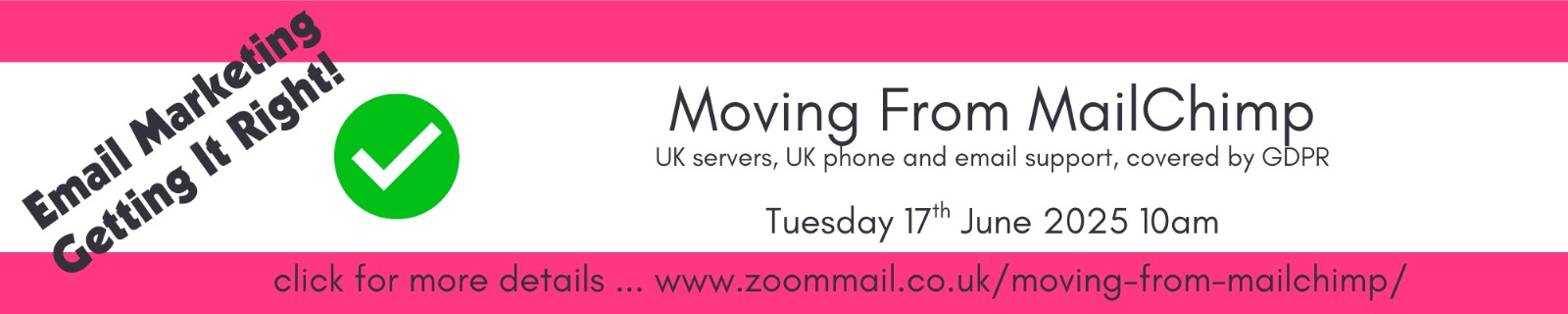 Moving from MailChimp