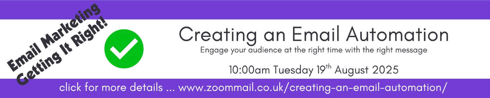 Creating an Email Automation